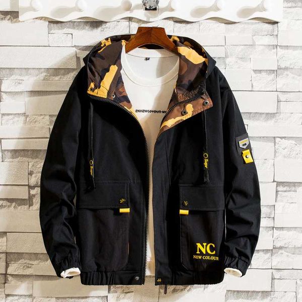 2020 hooded patchwork pullover jacket windbreaker men tracksuit fashion black teenager hip hop jackets coats streetwear for men, Black;brown
2020 hooded patchwork pullover jacket windbreaker men tracksuit fashion black teenager hip hop jackets coats streetwear for men, Black;brown