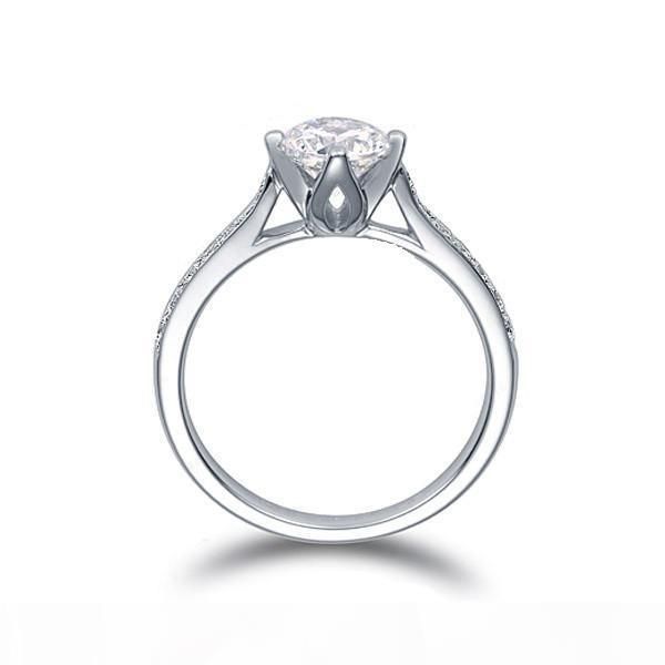 fine us gia certificate 18k white gold 1 ct moissanite engagement rings for women,hearts and arrows,wedding diamond rings, Slivery;golden
fine us gia certificate 18k white gold 1 ct moissanite engagement rings for women,hearts and arrows,wedding diamond rings, Slivery;golden