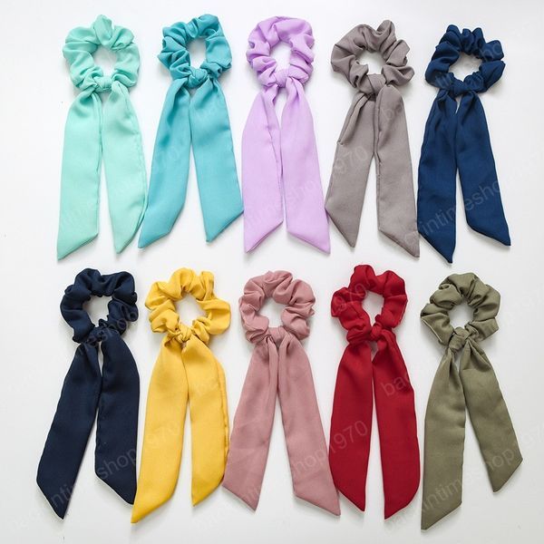 new fashion women chiffon solid color knotting ribbon elastic hair bands headband scrunchie rubber band hair accessorie, Slivery;white
new fashion women chiffon solid color knotting ribbon elastic hair bands headband scrunchie rubber band hair accessorie, Slivery;white