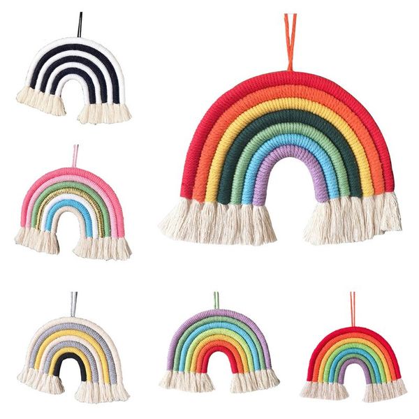 nordic hand-woven boho rainbow tassel rope children room decoration pendant f3me, White
nordic hand-woven boho rainbow tassel rope children room decoration pendant f3me, White