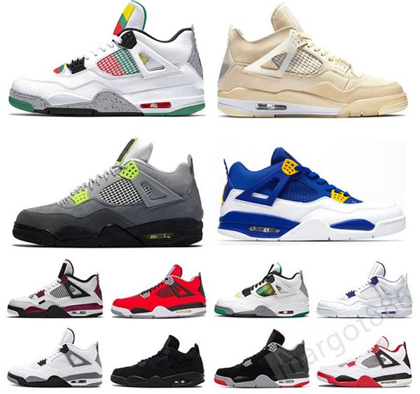 4s sail white men basketball shoes metallic pack purple green red neon what the bred black cat women trainers men sports sneakers 36-47
4s sail white men basketball shoes metallic pack purple green red neon what the bred black cat women trainers men sports sneakers 36-47