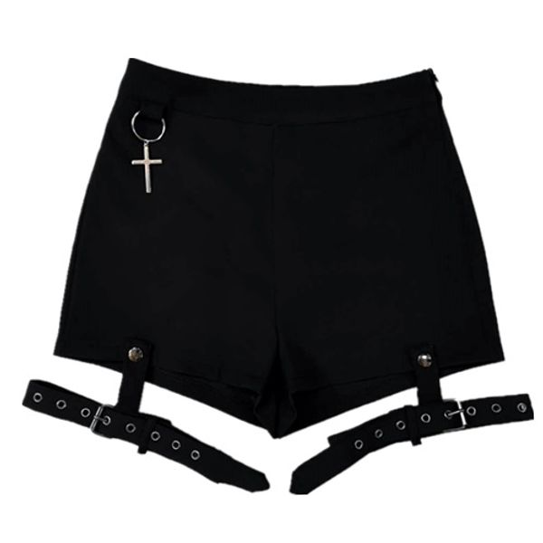 2020 harajuku ladies shorts high waist punk rock skinny hard girl shorts vintage gothic hollow out hip with ring, White;black
2020 harajuku ladies shorts high waist punk rock skinny hard girl shorts vintage gothic hollow out hip with ring, White;black