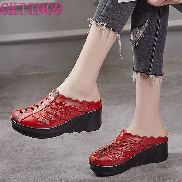 gktinoo 2020 fashion cut-outs women shoes slippers summer closed toe wedge sandals genuine leather lady slides shoes woman, Black
gktinoo 2020 fashion cut-outs women shoes slippers summer closed toe wedge sandals genuine leather lady slides shoes woman, Black