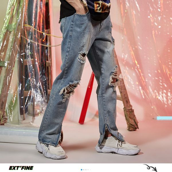 men's jeans extfination | s man straight wide leg mans 2021 summer fashion ripped denim pants male vintage hip hop bottoms, Blue
men's jeans extfination | s man straight wide leg mans 2021 summer fashion ripped denim pants male vintage hip hop bottoms, Blue
