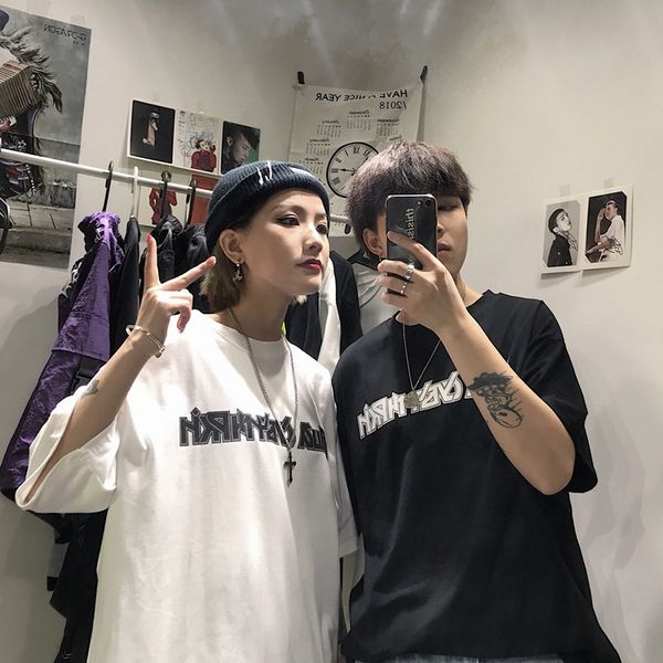 sagp1 2020 summer new summer couple women's clothing online red half sleeve loose clothes ins super t-shirt short sleeve t-shirt fashio, White
sagp1 2020 summer new summer couple women's clothing online red half sleeve loose clothes ins super t-shirt short sleeve t-shirt fashio, White