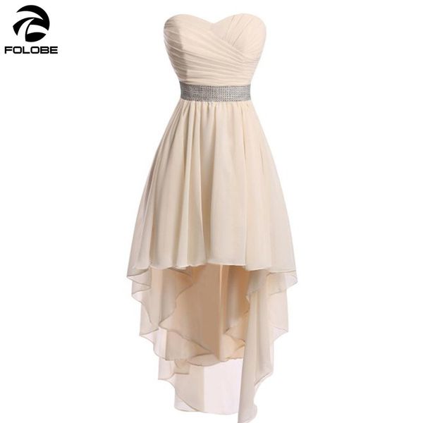 casual dresses 2021 summer strapless hi-low chiffon party dress pleat beaded women formal banquet vestidos, Black;gray
casual dresses 2021 summer strapless hi-low chiffon party dress pleat beaded women formal banquet vestidos, Black;gray