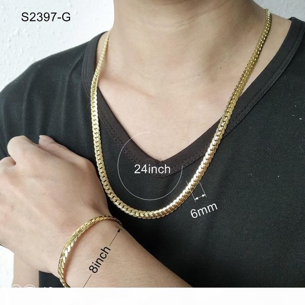 men metal 3 colors bracelet & necklace set gold plated made of stainless steel new style man fashion jewelry bracelet 40g, Silver
men metal 3 colors bracelet & necklace set gold plated made of stainless steel new style man fashion jewelry bracelet 40g, Silver