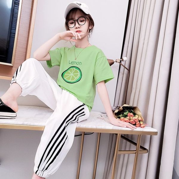 sel5e girlstwo части одежды лета 2020 новый girlsfashionableshort рукава girlsclothingtwo части одежды спорт средних и большой костюм девушк
sel5e girlstwo части одежды лета 2020 новый girlsfashionableshort рукава girlsclothingtwo части одежды спорт средних и большой костюм девушк