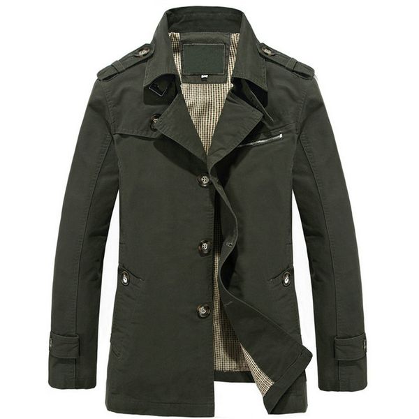 2020 new spring autumn trench coat men solid slim fit cotton men casual jacket outwear (asian size, Tan;black
2020 new spring autumn trench coat men solid slim fit cotton men casual jacket outwear (asian size, Tan;black