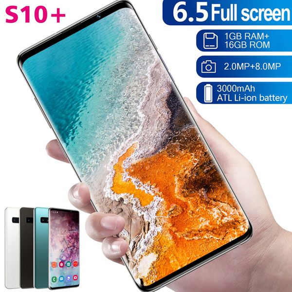 high-quality s10+ smart phone explosion cross-border 1+16g android smart phone hd 6.5-inch large full screen
high-quality s10+ smart phone explosion cross-border 1+16g android smart phone hd 6.5-inch large full screen