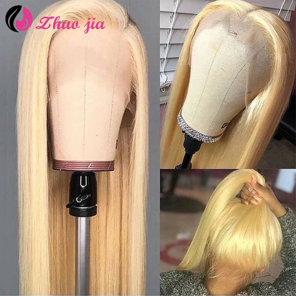 613 blonde lace front human hair wigs 13x4 transparent lace frontal wig straight human hair wig full blonde lace front wig #1b, Black
613 blonde lace front human hair wigs 13x4 transparent lace frontal wig straight human hair wig full blonde lace front wig #1b, Black