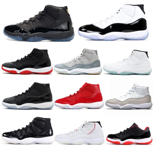 11 11s mens basketball concord 23 new bred cap and gown space jam metallic silver mens sports trainers sneakers shoes 5.5-13, White;red
11 11s mens basketball concord 23 new bred cap and gown space jam metallic silver mens sports trainers sneakers shoes 5.5-13, White;red