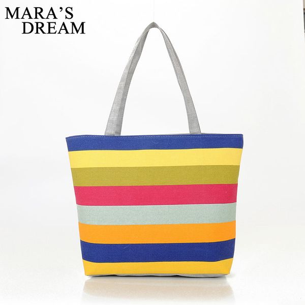 mara's dream canvas shopper bag striped rainbow beach bags tote women ladies girls shoulder bag casual shopping handbag bolsa
mara's dream canvas shopper bag striped rainbow beach bags tote women ladies girls shoulder bag casual shopping handbag bolsa