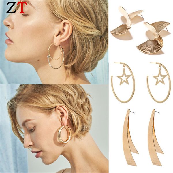 personality geometric metal earrings earrings fashion creative simple temperament bohemian irregular jewelry wholesale, Golden
personality geometric metal earrings earrings fashion creative simple temperament bohemian irregular jewelry wholesale, Golden