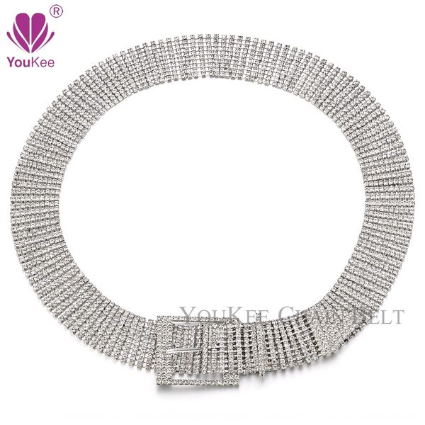 q2m5u new product women's rhinestone accessories rhinestone diamond super flash ten rows of diamond waist chain skirt belt belt clothin, Black;brown
q2m5u new product women's rhinestone accessories rhinestone diamond super flash ten rows of diamond waist chain skirt belt belt clothin, Black;brown