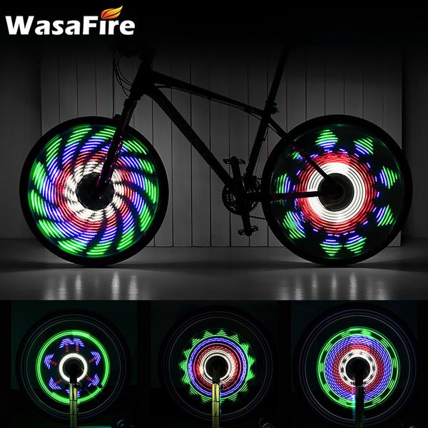 64 leds waterproof bicycle spoke lights 30 patterns double sided display cycling tire light bike wheel lamp for night riding
64 leds waterproof bicycle spoke lights 30 patterns double sided display cycling tire light bike wheel lamp for night riding