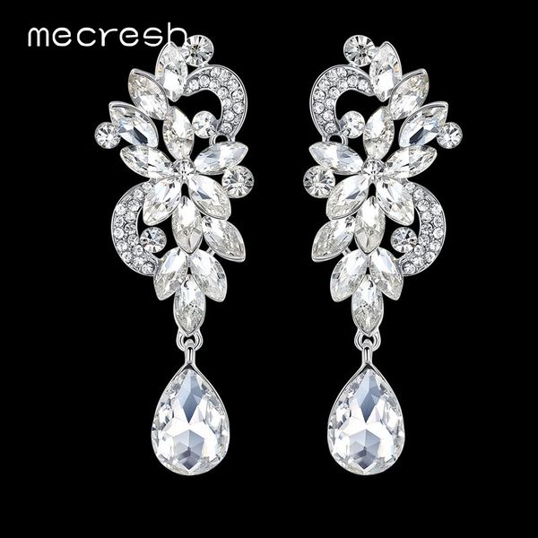mecresh luxury silver color crystal big long drop earrings for bride/bridesmaid flower shape wedding party earrings 2020 meh1045
mecresh luxury silver color crystal big long drop earrings for bride/bridesmaid flower shape wedding party earrings 2020 meh1045