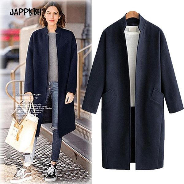 women's wool & blends autumn winter coat women 2021 casual elegant long sleeve thick jackets female vintage mandarin-collar warm loose, Black
women's wool & blends autumn winter coat women 2021 casual elegant long sleeve thick jackets female vintage mandarin-collar warm loose, Black