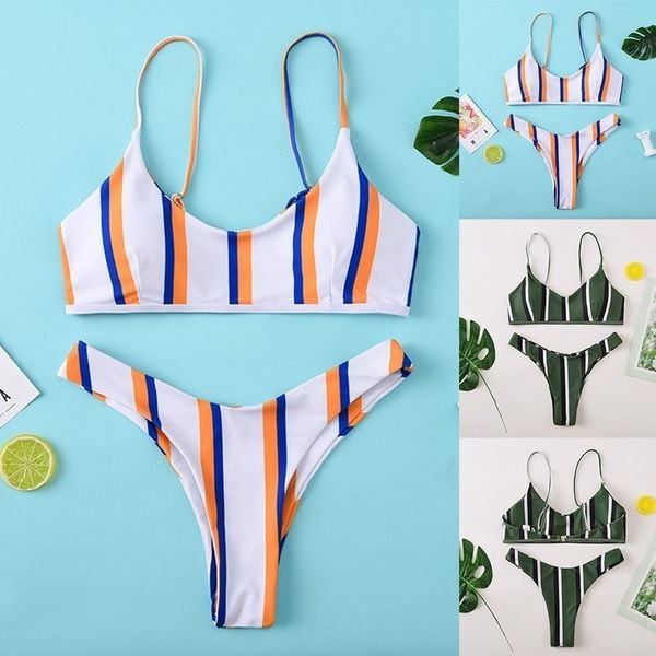z2 brazilian bikini thong micro print bikini striped swimwear women 2020 push up 2 piece swimsuit female bikinis bathing suit, White;black
z2 brazilian bikini thong micro print bikini striped swimwear women 2020 push up 2 piece swimsuit female bikinis bathing suit, White;black
