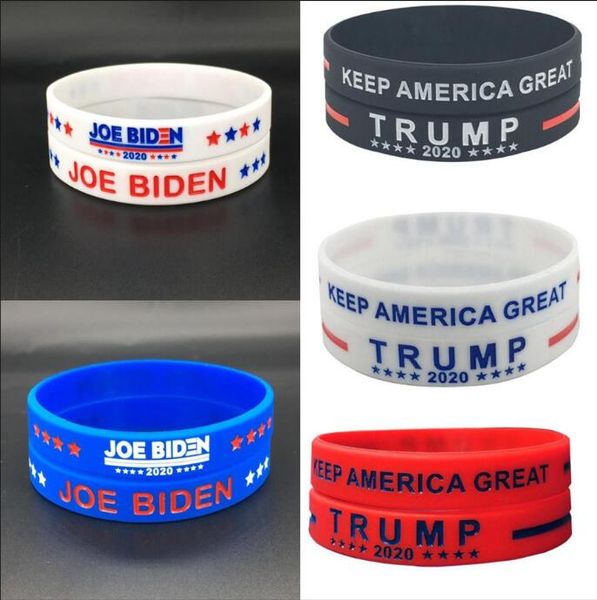 trump silicone wristband rubber biden vote support bracelets bangles make america great donald trump 2020 jewelry ooa8156
trump silicone wristband rubber biden vote support bracelets bangles make america great donald trump 2020 jewelry ooa8156