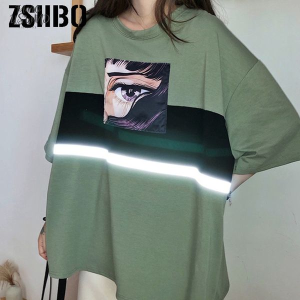 harajuku clothing loose large size reflective pattern t shirt women couples paired grunge tumblr female androgynous, White
harajuku clothing loose large size reflective pattern t shirt women couples paired grunge tumblr female androgynous, White