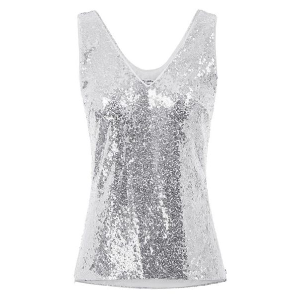 women's tanks & camis sleeveless v-neck u-back side split blouse ladies lady sequins, White
women's tanks & camis sleeveless v-neck u-back side split blouse ladies lady sequins, White