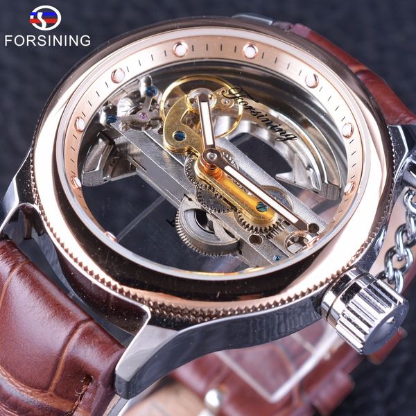 new forsing swiss design men's fashion leisure tourbillon automatic mechanical watch, Slivery;brown
new forsing swiss design men's fashion leisure tourbillon automatic mechanical watch, Slivery;brown