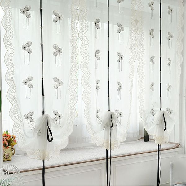 embroidery terylene tulle sheer roman curtains for window treatmen home decor chic country style short curtain
embroidery terylene tulle sheer roman curtains for window treatmen home decor chic country style short curtain