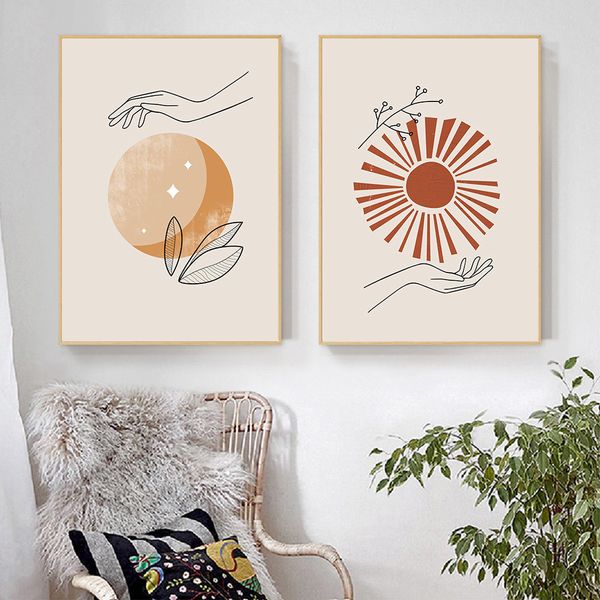 boho poster line drawing art print abstract painting sun moon canvas prints vintage posters wall pictures living room decoration
boho poster line drawing art print abstract painting sun moon canvas prints vintage posters wall pictures living room decoration