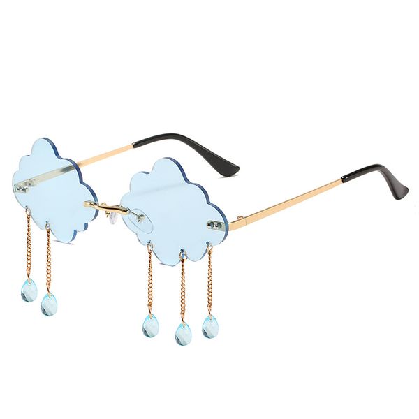 2020 fashion rimless clouds tassel sunglasses women designer vintage metal shades steampunk sun glasses uv400 gafas, White;black
2020 fashion rimless clouds tassel sunglasses women designer vintage metal shades steampunk sun glasses uv400 gafas, White;black