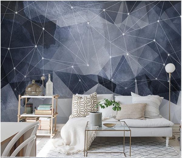 3d wall paper wall sticker custom p modern minimalist dark blue abstract geometric lines sofa background home interior wall paper 3 d
3d wall paper wall sticker custom p modern minimalist dark blue abstract geometric lines sofa background home interior wall paper 3 d