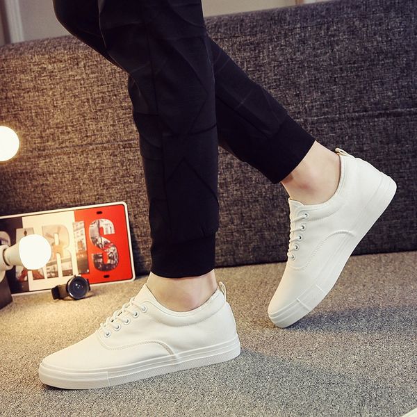 mens casual shoes black/white canvas shoes men sneakers fashion new lace-up big size men footwear zapatilla hombre
mens casual shoes black/white canvas shoes men sneakers fashion new lace-up big size men footwear zapatilla hombre