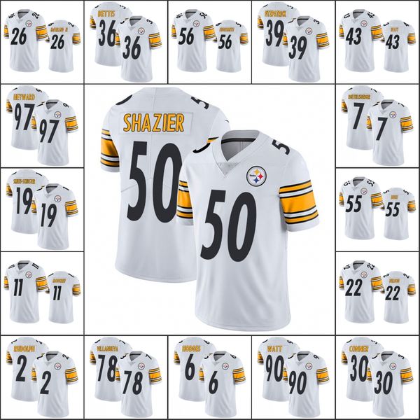 pittsburgh steelers men #7 ben roethlisberger 19 juju smith-schuster 55 devin bush women youth nfl white vapor limited jersey, Black;red
pittsburgh steelers men #7 ben roethlisberger 19 juju smith-schuster 55 devin bush women youth nfl white vapor limited jersey, Black;red