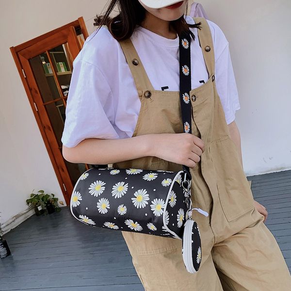 niche daisy pillow cylindrical satchel pillow satchel bag women's fashion 2020 new leisure chain portable shoulder messenger bag, White
niche daisy pillow cylindrical satchel pillow satchel bag women's fashion 2020 new leisure chain portable shoulder messenger bag, White