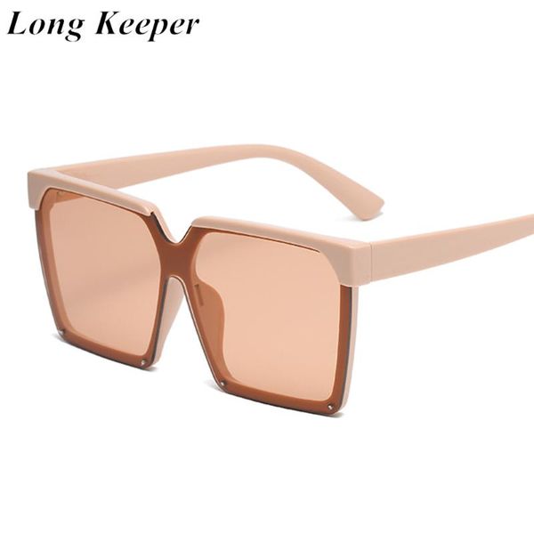 longkeeper oversized sunglasses women 2020 luxury fashion square sun glasses retro brand designer female uv400, White;black
longkeeper oversized sunglasses women 2020 luxury fashion square sun glasses retro brand designer female uv400, White;black