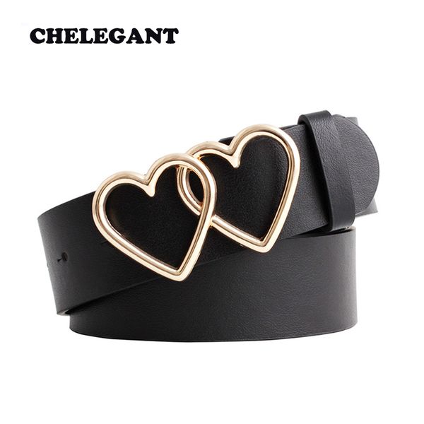 chelegant belts for women love double ring buckle female belt fashion wild lady jeans casual pants decorated, Black;brown
chelegant belts for women love double ring buckle female belt fashion wild lady jeans casual pants decorated, Black;brown