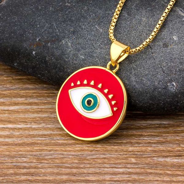cubic zirconia encrusted turkish evil eye round fashion trendy girl lady micro pave cz copper pendent necklace gift, Silver
cubic zirconia encrusted turkish evil eye round fashion trendy girl lady micro pave cz copper pendent necklace gift, Silver