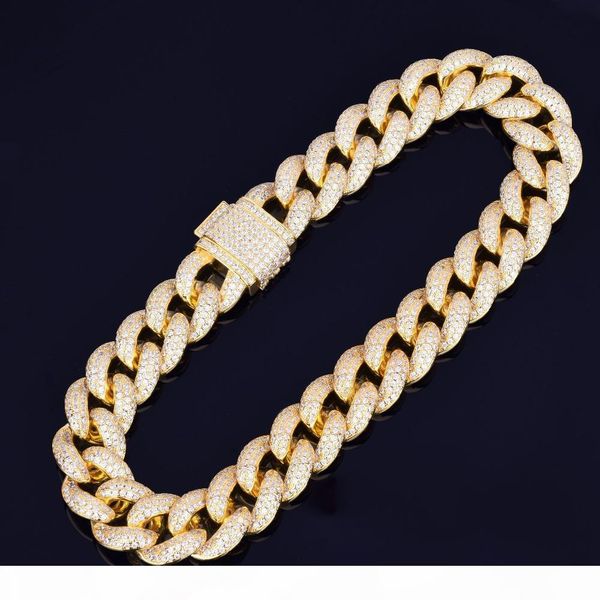 men 23mm heavy miami cuban link chain necklace choker iced out zircon hip hop rock jewelry gold silver chains
men 23mm heavy miami cuban link chain necklace choker iced out zircon hip hop rock jewelry gold silver chains