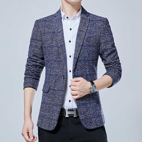 mens blazers suit jacket single button plaid men smart casual blazer, White;black
mens blazers suit jacket single button plaid men smart casual blazer, White;black