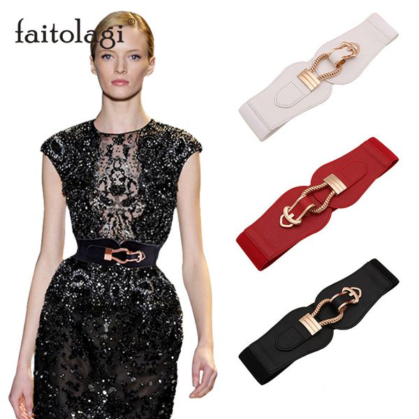 elastic belts for women wide leather coat dress waist belts black white red female corset cinturones para mujer 63cm*6cm, Black;brown
elastic belts for women wide leather coat dress waist belts black white red female corset cinturones para mujer 63cm*6cm, Black;brown