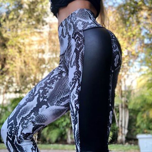 women fitness push up leggings high waist workout legging pants fashion female snake skin printed leggings plus size, Black
women fitness push up leggings high waist workout legging pants fashion female snake skin printed leggings plus size, Black