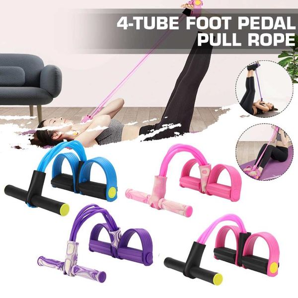resistance bands 4 tube fitness natural latex elastic pull rope foot pedal multifunctional body slim sport exercise yoga expander
resistance bands 4 tube fitness natural latex elastic pull rope foot pedal multifunctional body slim sport exercise yoga expander