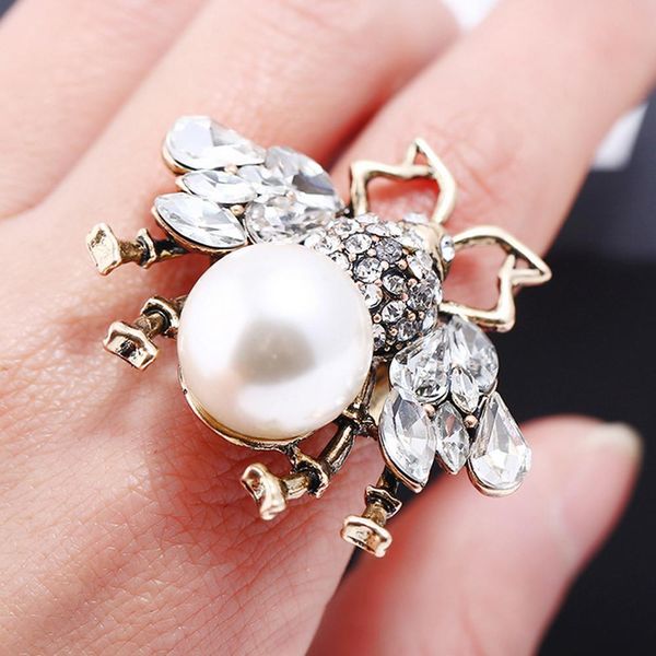 новые женщины pearl bee кольцо rhinestone pearl vintage bee открытое кольцо для подарков партии бижутерия аксессуары, Slivery;golden
новые женщины pearl bee кольцо rhinestone pearl vintage bee открытое кольцо для подарков партии бижутерия аксессуары, Slivery;golden