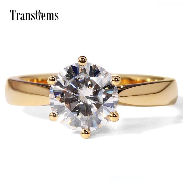 transgems 14k yellow gold 2 diameter 8mm f color moissanite engagement ring for women solitare, Golden;silver
transgems 14k yellow gold 2 diameter 8mm f color moissanite engagement ring for women solitare, Golden;silver
