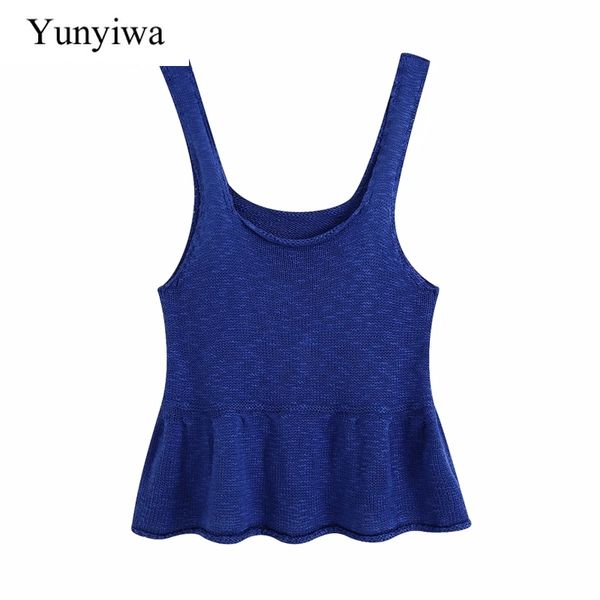 new women simply solid color patchwork hem ruffles knitting sweater female basic sleeveless sling sweaters chic s321, White;black
new women simply solid color patchwork hem ruffles knitting sweater female basic sleeveless sling sweaters chic s321, White;black