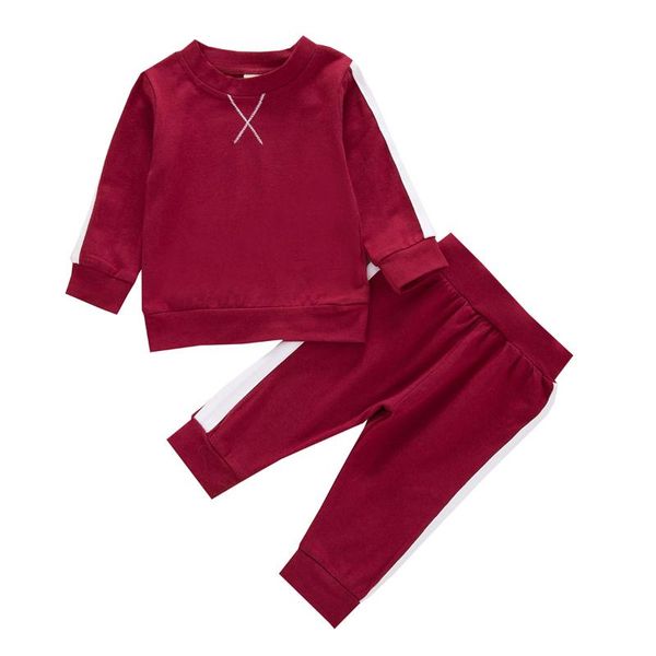 0-24m toddler baby kids outfits 2-pieces fashion autumn tracksuits casual baby girl boy long sleeve o-neck sweatshirt+pants, White
0-24m toddler baby kids outfits 2-pieces fashion autumn tracksuits casual baby girl boy long sleeve o-neck sweatshirt+pants, White