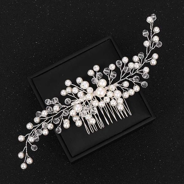 bridal hair combs ornaments crystal hairwear wedding hair accessories silver color women pearl headpiece headdress decoration, Golden;silver
bridal hair combs ornaments crystal hairwear wedding hair accessories silver color women pearl headpiece headdress decoration, Golden;silver