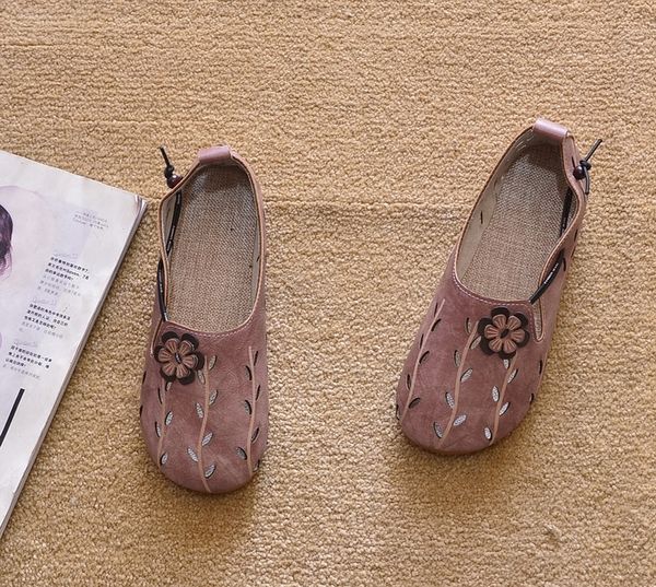 women's flats shoes 2020 new summer slip on breathable single shoes round head hole flower flat bottom lazy women, Black
women's flats shoes 2020 new summer slip on breathable single shoes round head hole flower flat bottom lazy women, Black
