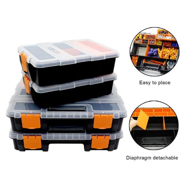 large toolbox organizer household maintenance electrician tool storage box multifunctional abs hardware car repair anti-fall box
large toolbox organizer household maintenance electrician tool storage box multifunctional abs hardware car repair anti-fall box