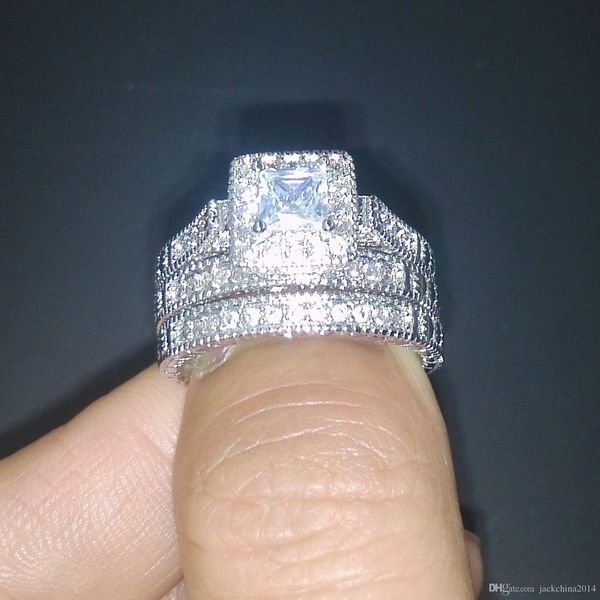 size5 6 7 8 9 10 горячая продажа ретро урожай princess cut jewelry 10kt белого золота заполнены gf whitr топаз женщин свадебные кольца набор, Silver
size5 6 7 8 9 10 горячая продажа ретро урожай princess cut jewelry 10kt белого золота заполнены gf whitr топаз женщин свадебные кольца набор, Silver